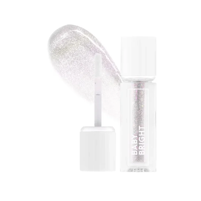Baby Bright Ocean Eye Glitter liquid Eyeshadow #01 White Pearl (1.8gm)