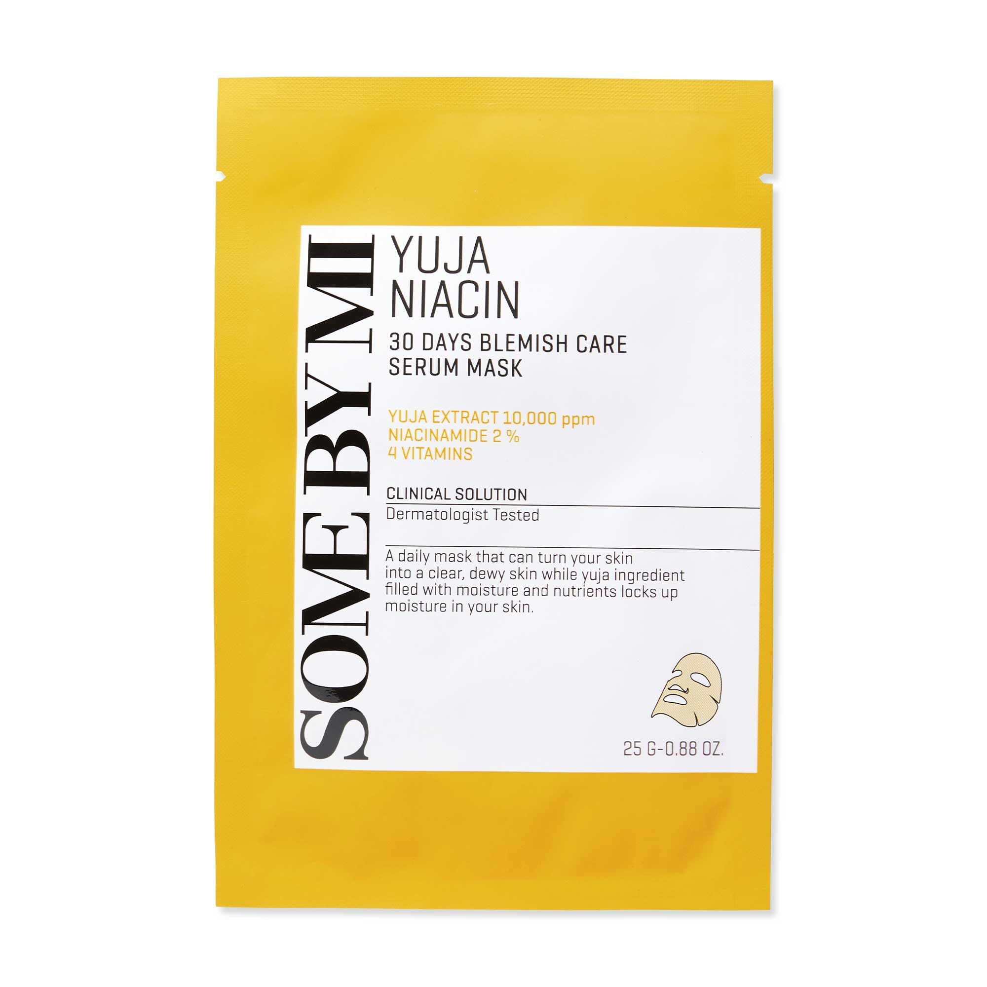 Some By Mi Yuja Niacin 30 Days Blemish Care Serum Mask (25gm) (Sep 10, 2026)