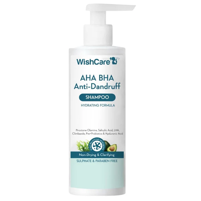 Wishcare AHA BHA Anti-Dandruff Shampoo (250ml)