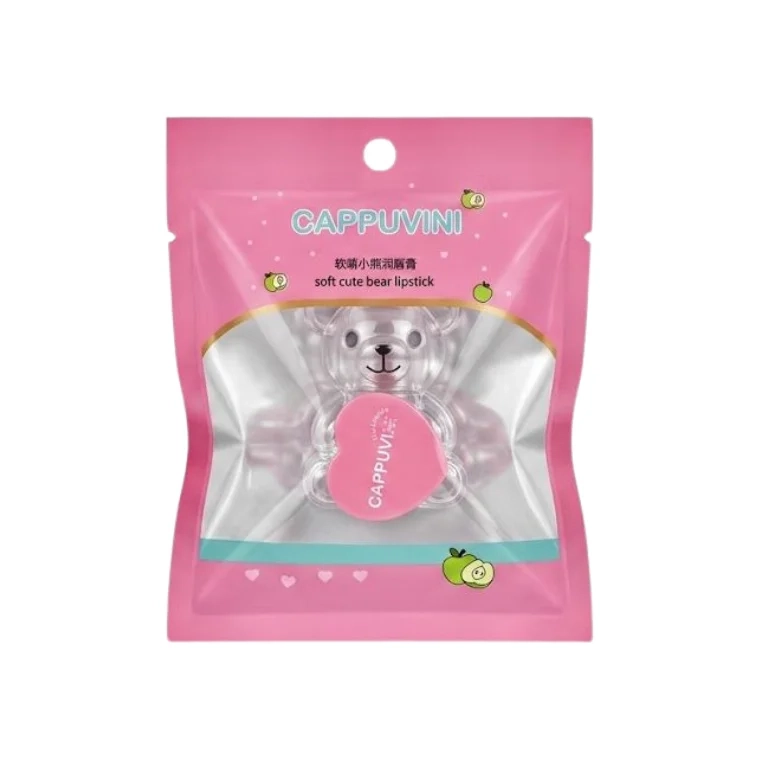 Cappuvini Soft Cute Bear Lipstick #1 (4gm)