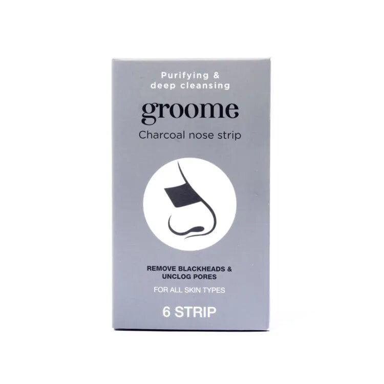 Groome Charcoal Nose Strips (6 strips)