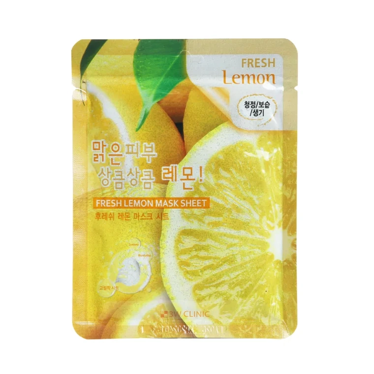 3w Clinic Fresh Lemon Mask Sheet (23g)