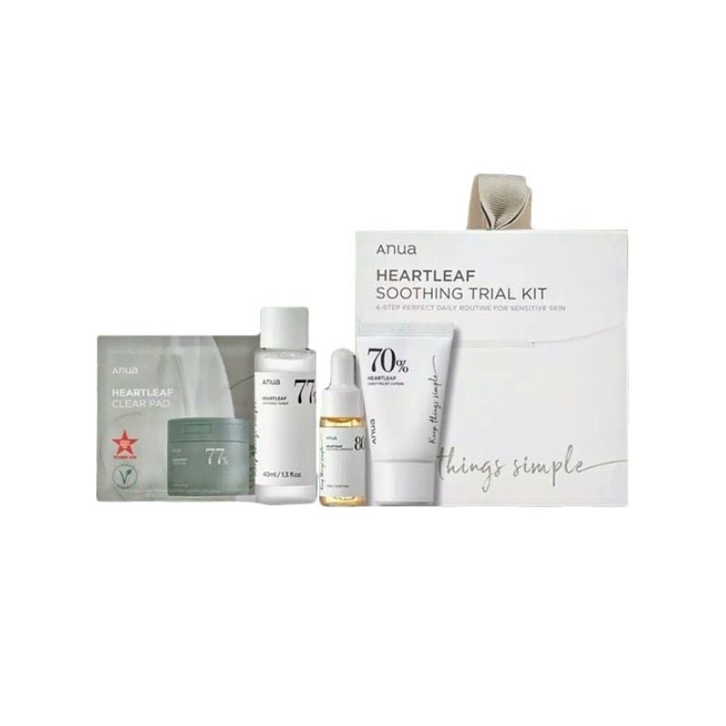 Anua Heartleaf Soothing Trial Kit (2 pads+40ml+10ml+20ml) 16/10/2026
