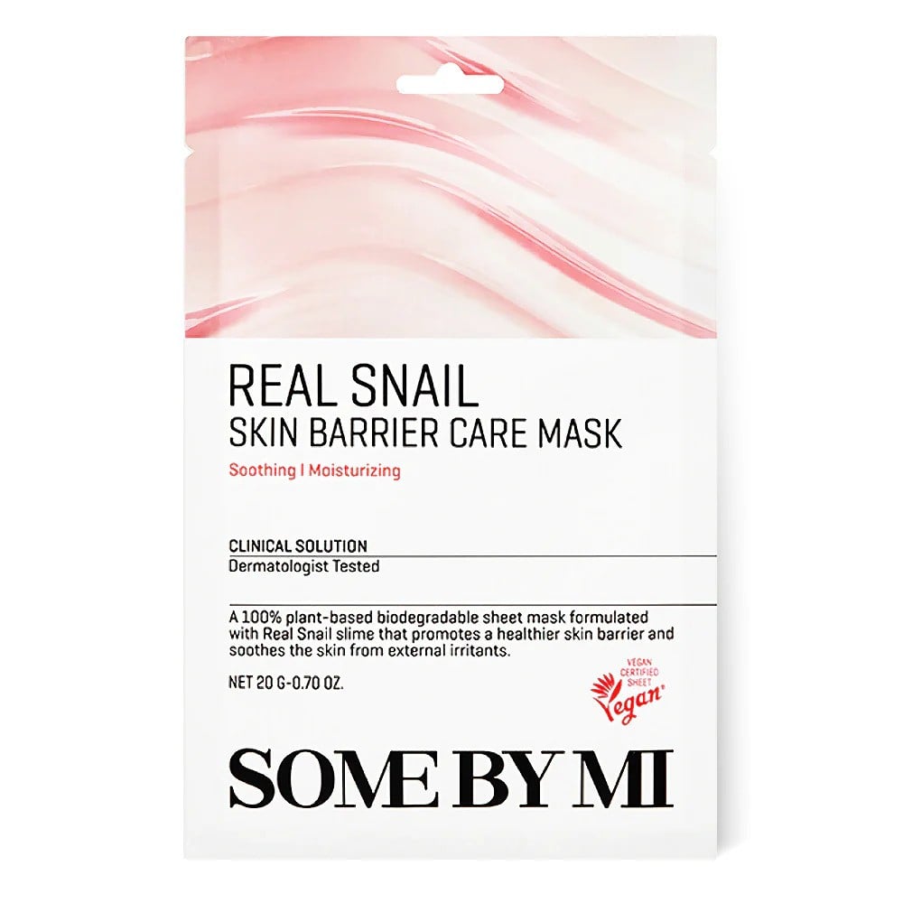 Some By Mi Real Snail Skin Barrier Care Mask (20gm)