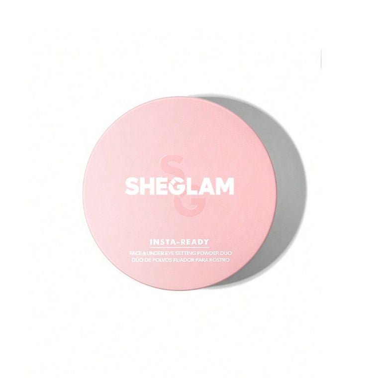 Sheglam Insta-Ready Face & Under Eye Setting Powder Duo Bubblegum (7gm)