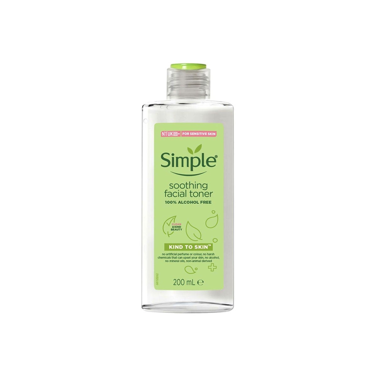 Simple Kind To Skin Soothing Facial Toner (200ml)
