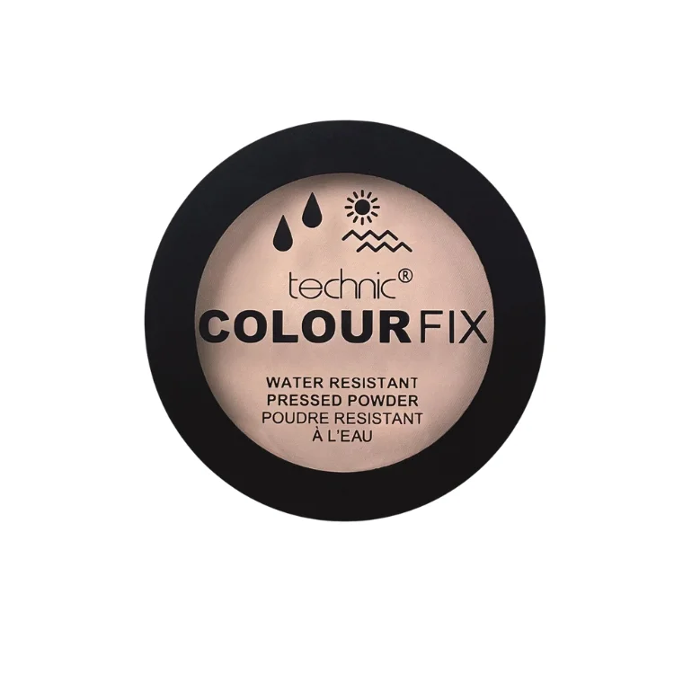 Technic Colour Fix Water Resistant Pressed Powder #Blanched Almond (10gm)