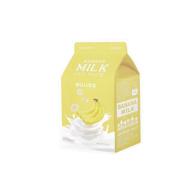 A'pieu Banana Milk One-Pack Face Mask (21g)