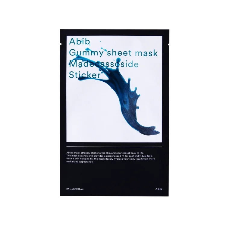 Abib Gummy Sheet Mask Madecassoside Sticker (27ml) (Exp Sep 03, 2026)