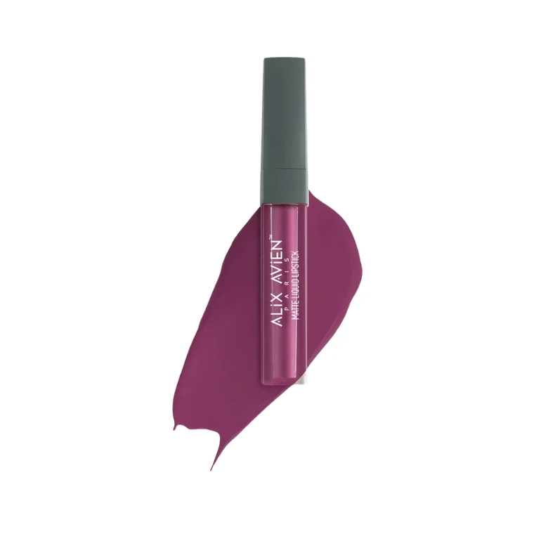 Alix Avien Paris Matte Liquid Lipstick #510 Dark Rose (3ml)