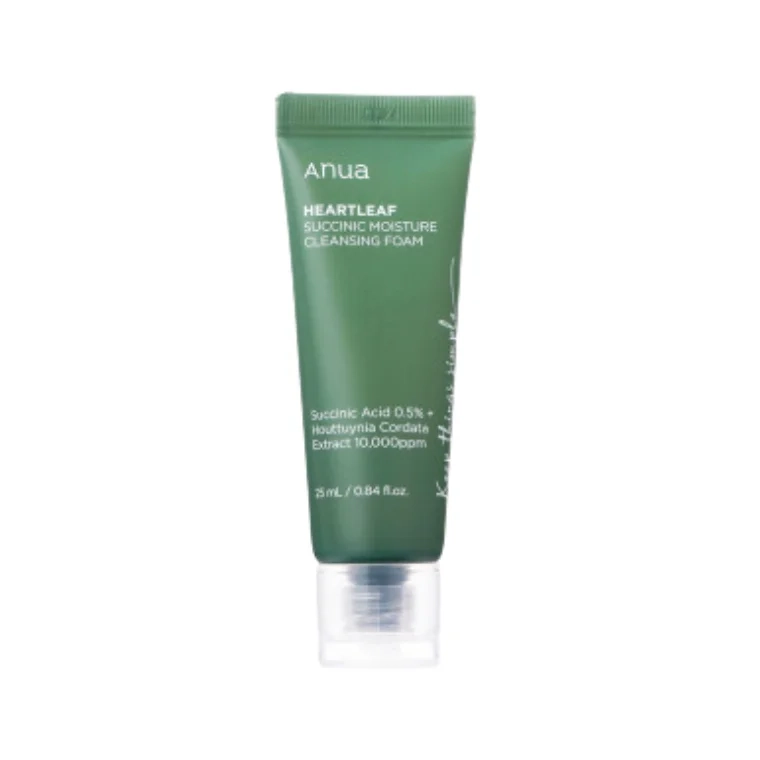 Anua Heartleaf Succinic Moisture Cleansing Foam (25ml)