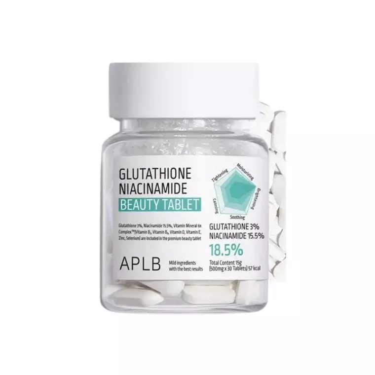 APLB Glutathione Niacinamide Beauty Tablet 500mg x 30 Tablets