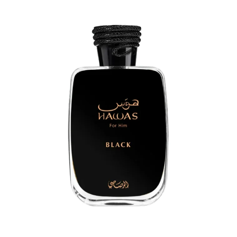 Rasasi Hawas Black Eau de Parfum for Men (100ml) (Batch - 2024)
