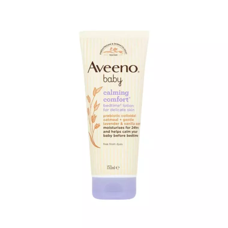 Aveeno Baby Calming Comfort Bedtime Lotion for Delicate Skin (150ml)