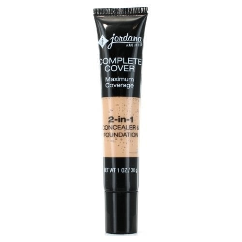 JORDANA Complete Cover 2-in-1 Concealer & Foundation-Creamy Natural(30gm)