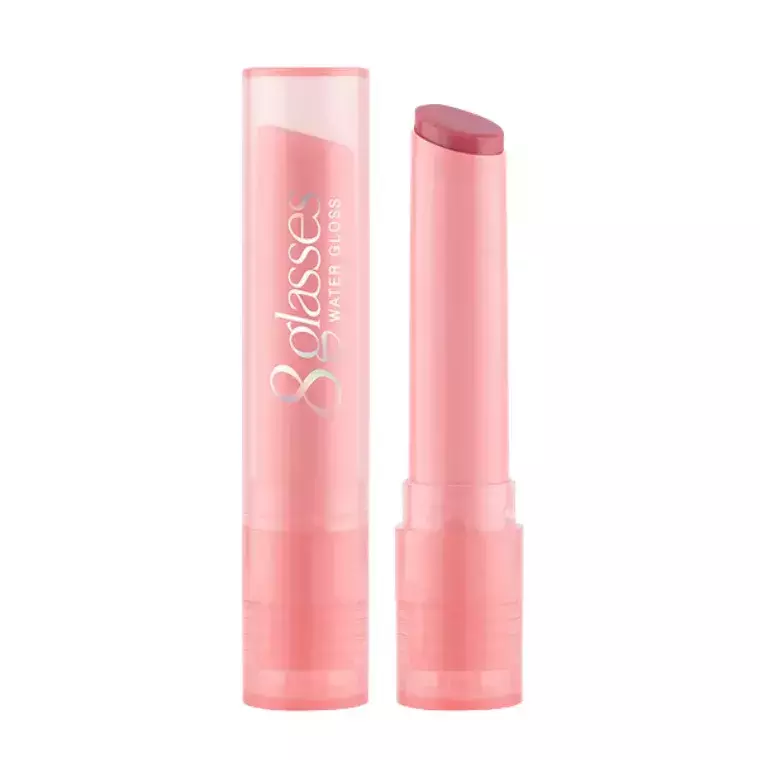 Baby Bright 8 Glasses Water Gloss #01 Pink Milk (2.5gm)