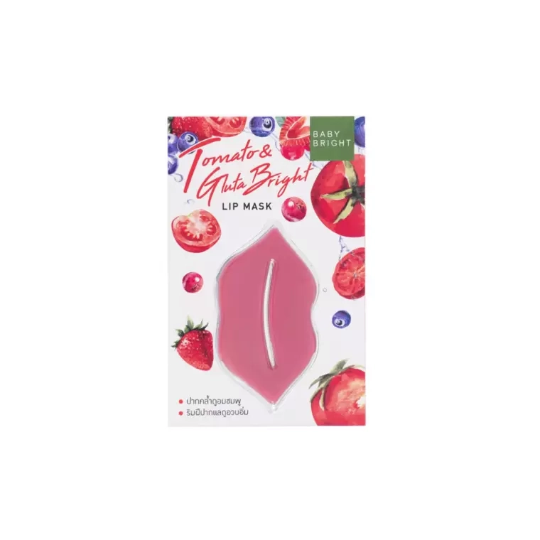 Baby Bright Tomato & Gluta Bright Lip Mask (10gm)