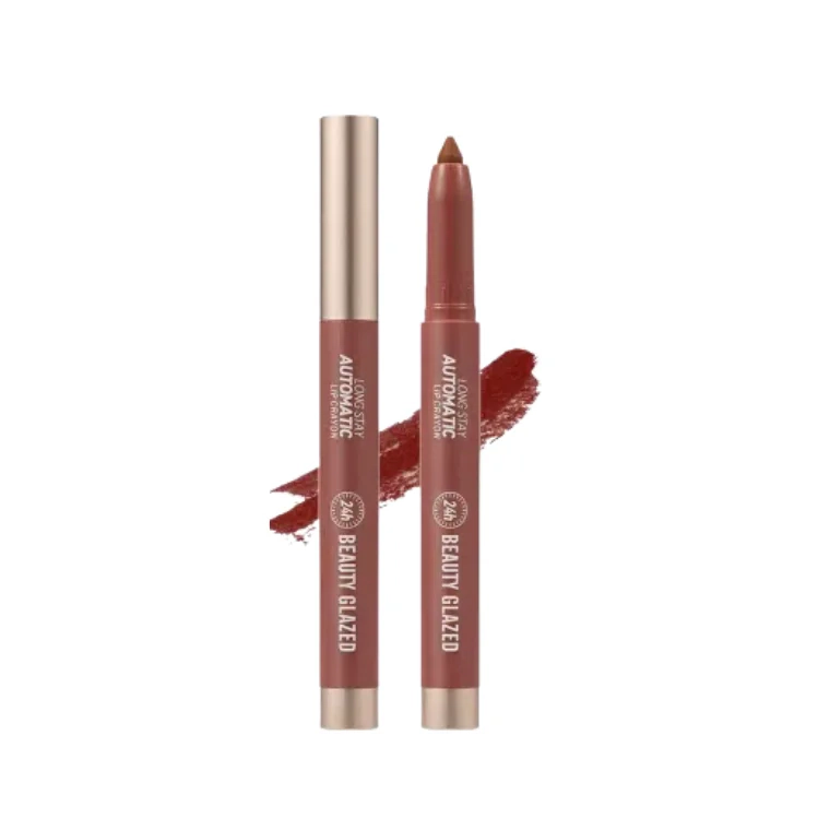 Beauty Glazed Lip Crayon #B102 Dark Brown (1.35gm)