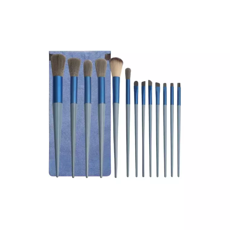 Blink Cosmetic Brush Set for Eye & Face #Blue (13pcs)