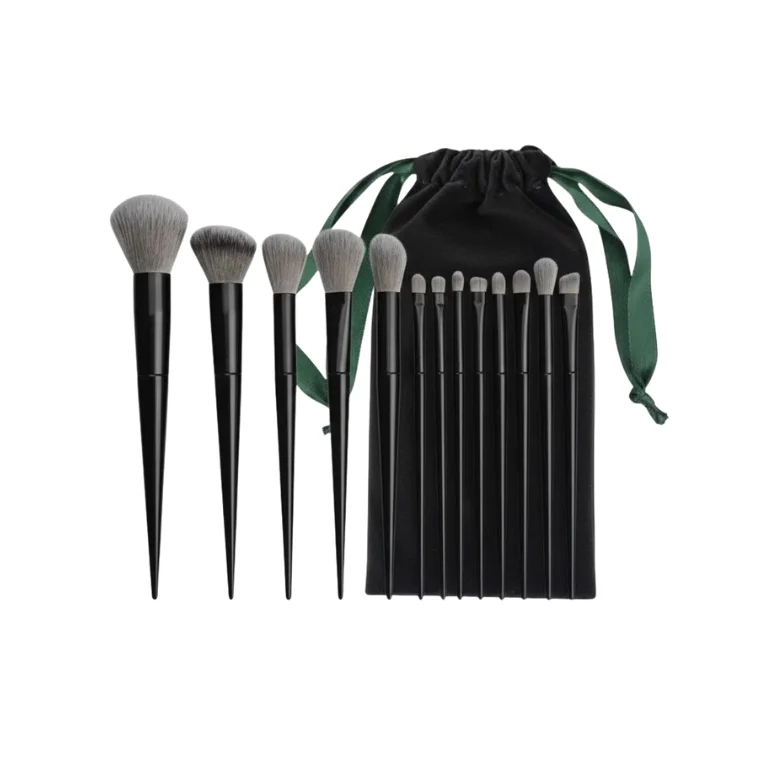 Blink Cosmetic Brush Set for Eye & Face #Black (13pcs)