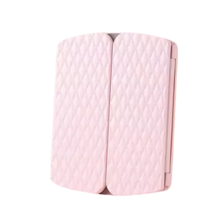 Blink Folding Lighted Cosmetic Mirror Personalized Double-Sided Square Desktop Makeup Mirror Pink