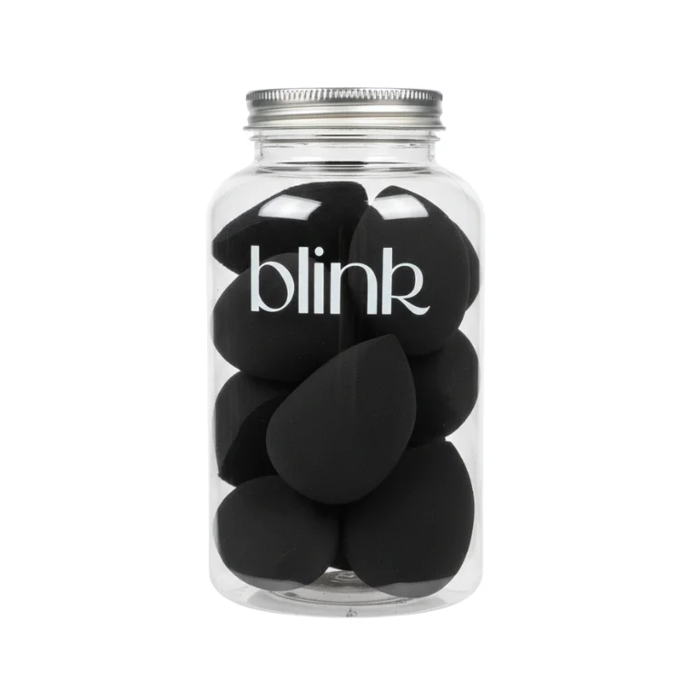 Blink Makeup Sponge Set #Black (14pcs)