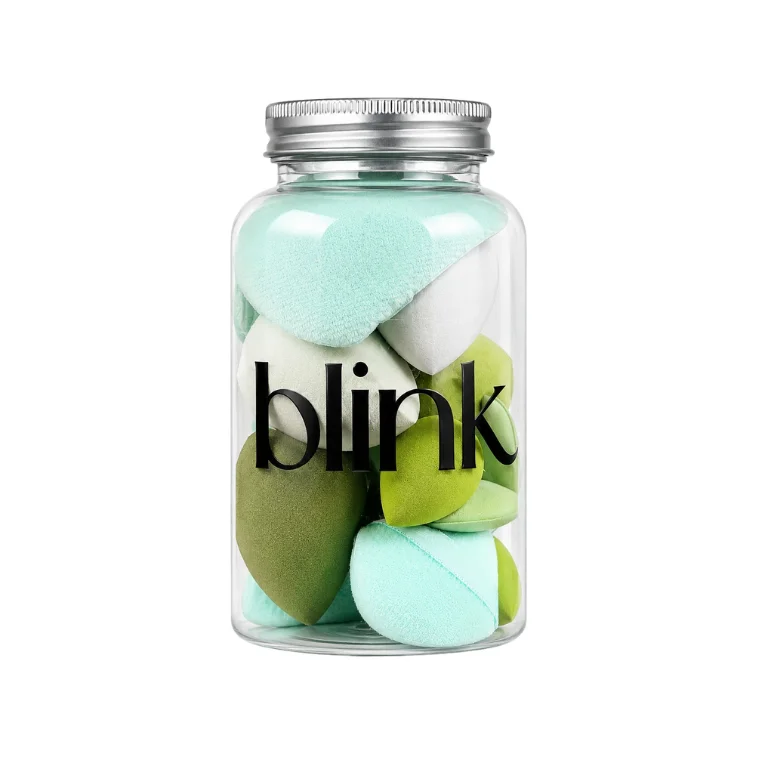 Blink Makeup Sponge Set #Green (14pcs)