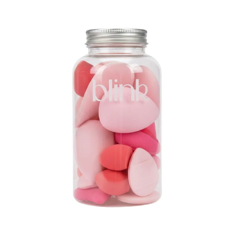 Blink Makeup Sponge Set #Red (14pcs)