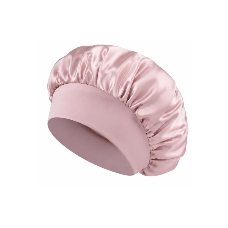 Blink Silk Bonnet Caps Plain Night Sleep Hat Women Hair Satin Scarf #Khaki