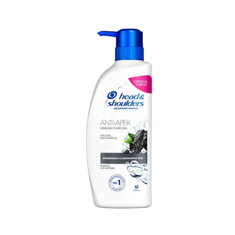 Head & Shouldersy Anti-Apek dengan Charcoal Anti-Dandruff Shampoo (400ml)