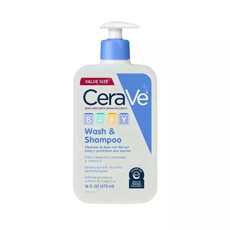 CeraVe Baby Wash And Shampoo (473ml)