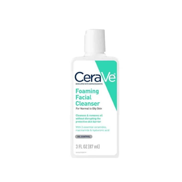Cerave Foaming Facial Cleanser For Normal to Oily Skin (87ml)