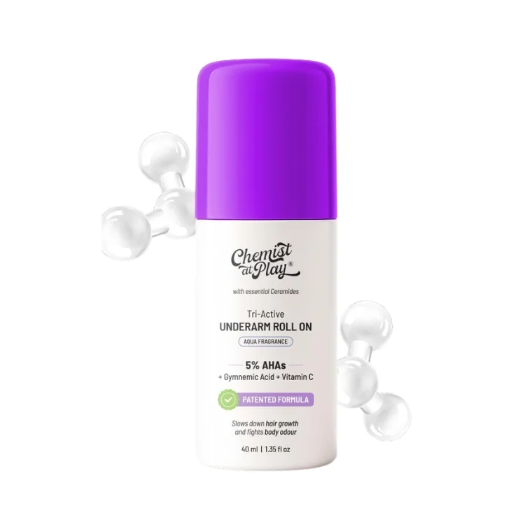 Chemist At Play's Tri-Active Underarm Roll On (40ml)