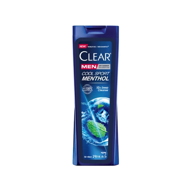 Clear Men Shampoo Cool Sport Menthol Anti Dandruff Bd Variant (170ml)