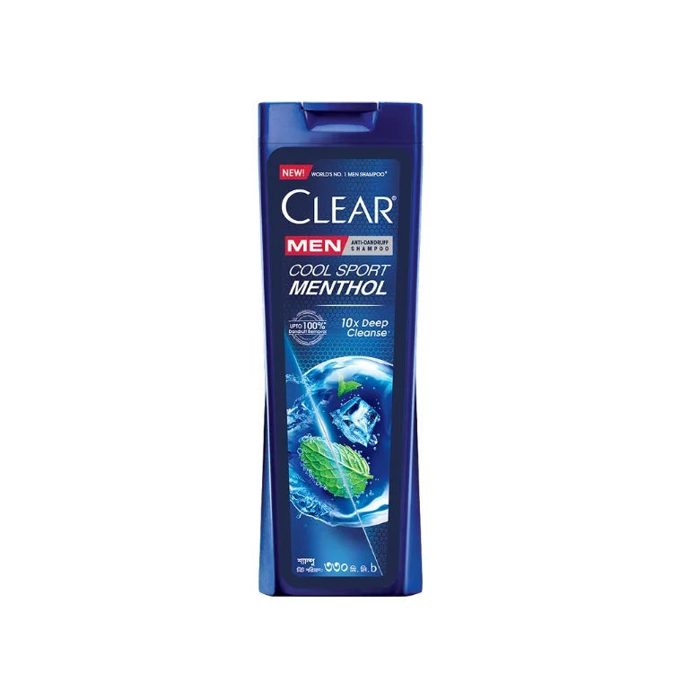 Clear Men Shampoo Cool Sport Menthol Anti Dandruff Bd Variant (330ml)