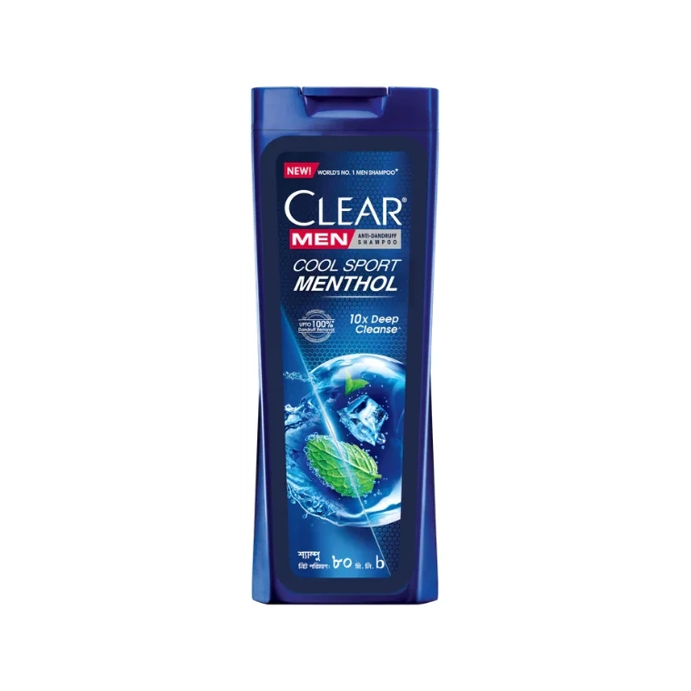 Clear Men Shampoo Cool Sport Menthol Anti Dandruff Bd Variant (80ml)
