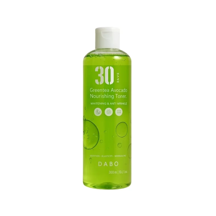 Dabo 30 Days Greentea Avocado Nourishing Toner (150ml)