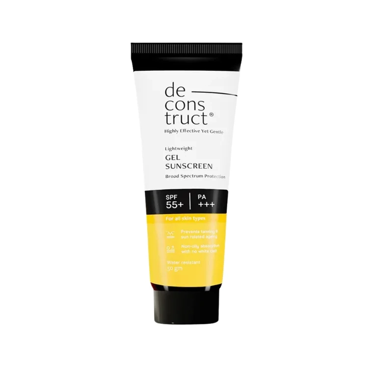 Deconstruct Lightweight Gel Water Resistant Sunscreen for SPF (50gm)