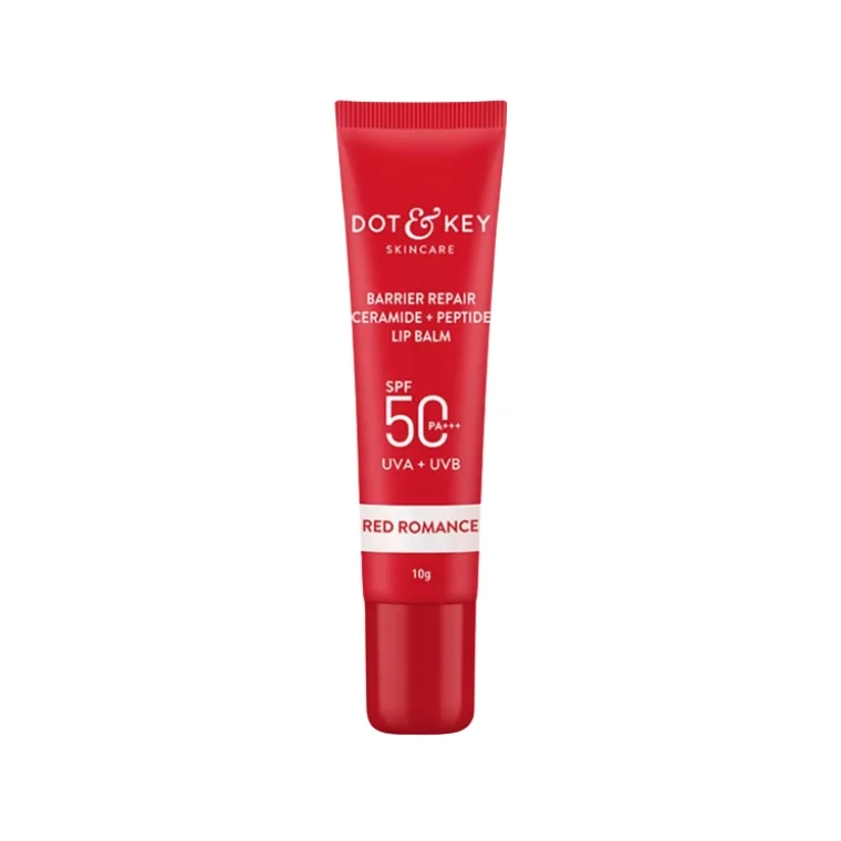 Dot & Key Barrier Repair Lip Balm SPF 50 #Red Romance (10gm)
