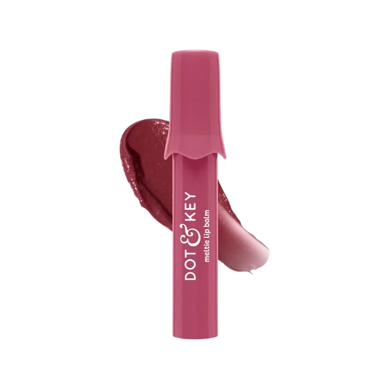 Dot & Key Meltie Lip Balm SPF 50+ With 2% Kojic & Vitamin C #Berry Crumble (4gm)