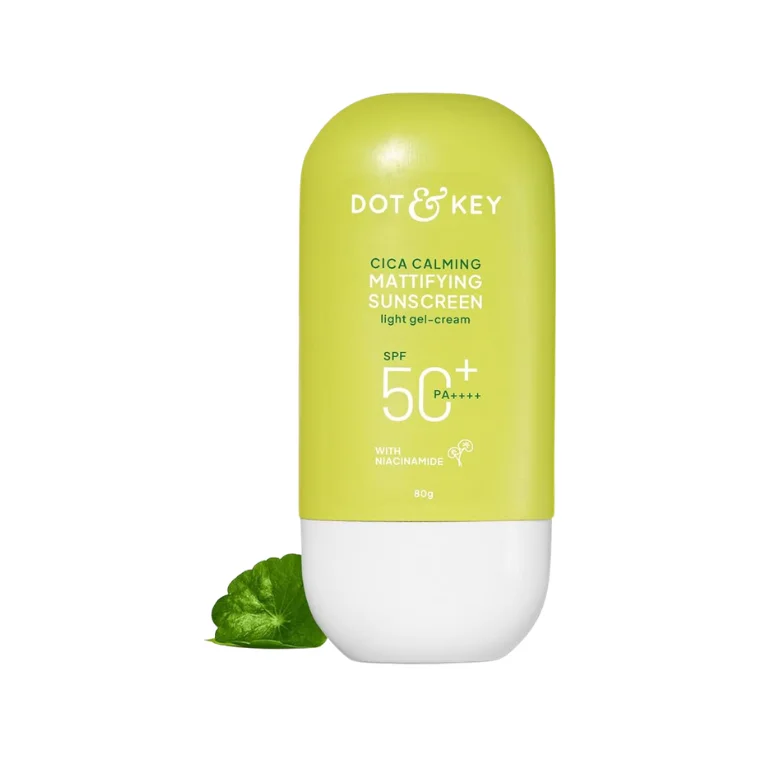 Dot & Key Cica Calming Mattifying Sunscreen SPF50+ PA+++ (80gm)