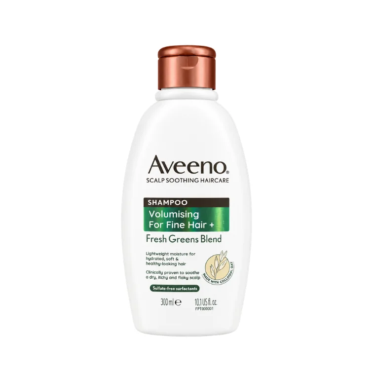 Aveeno Volumising Shampoo for Fine Hair + Fresh Greens Blend (300ml)