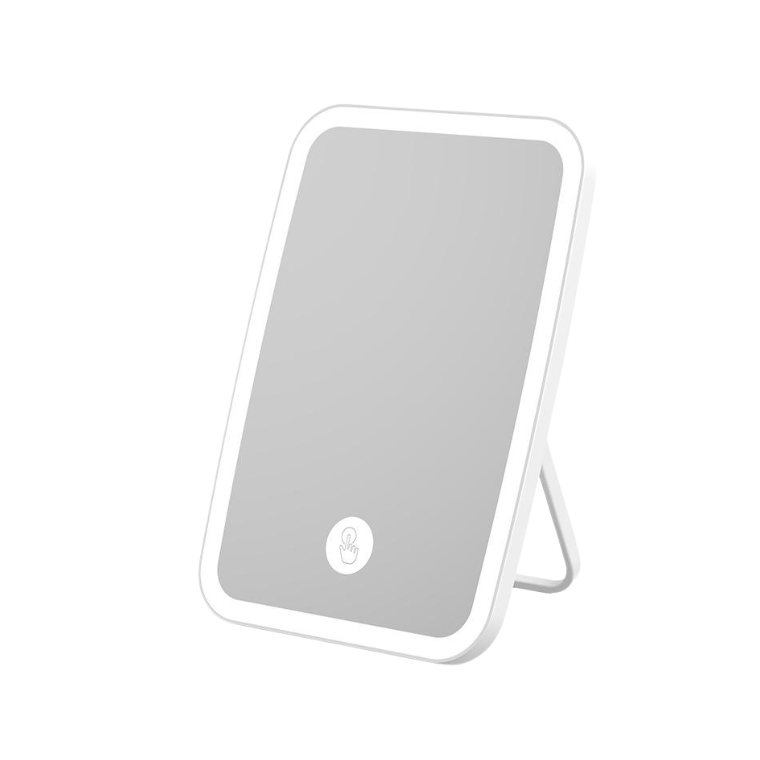 Blink Desktop  LED Mirror #White
