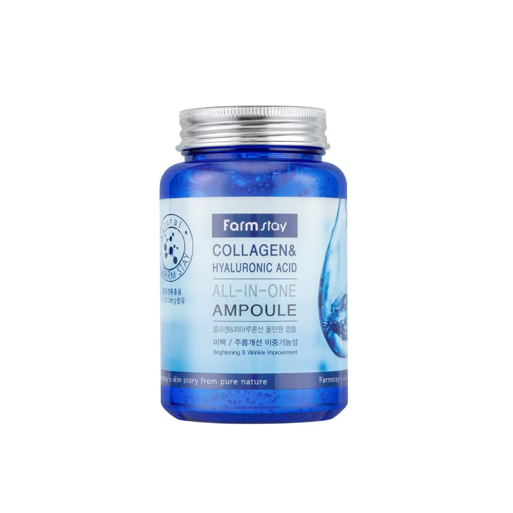 Farm Stay Collagen & Hyaluronic Acid All-In-One Ampoule (250ml)