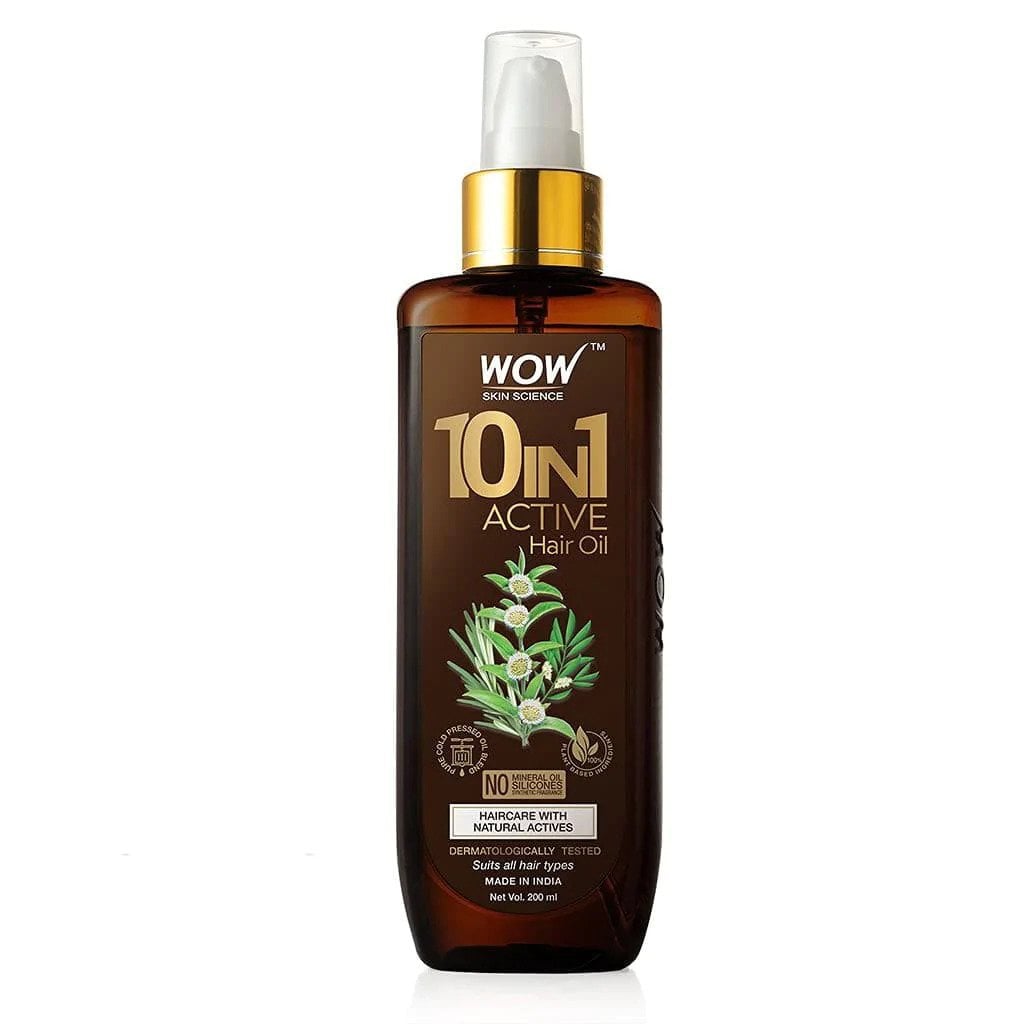 Wow Skin Science 10 IN1 Active Hair Oil (200ml)