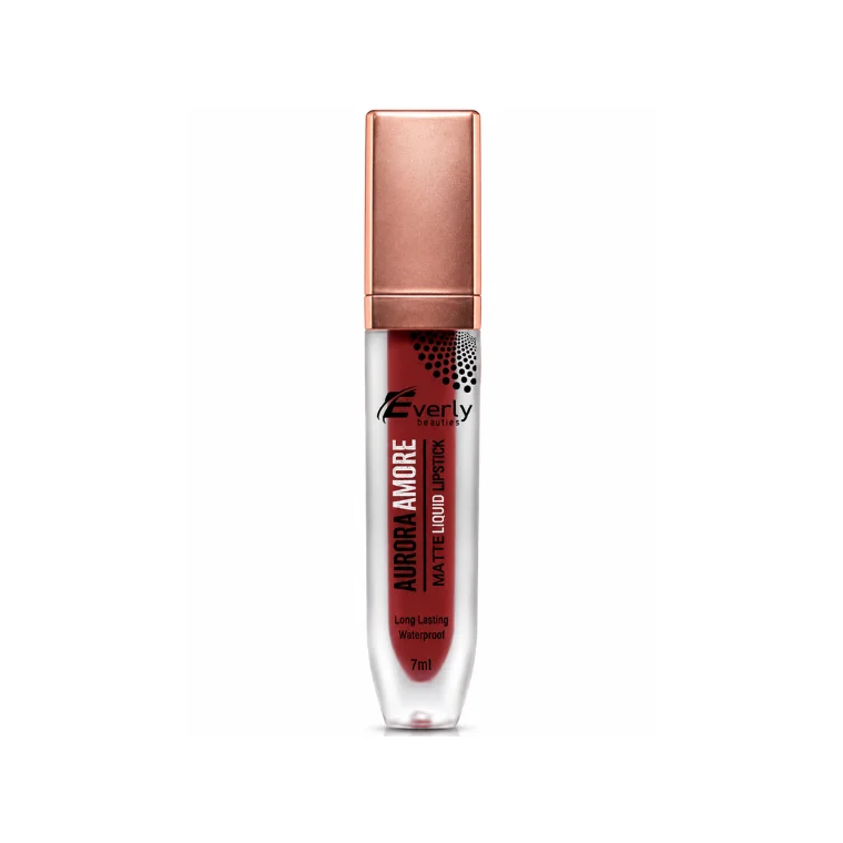 Everly Beauties Aurora Amore Matte Liquid Lipstick #Gamet Glamour (7ml)
