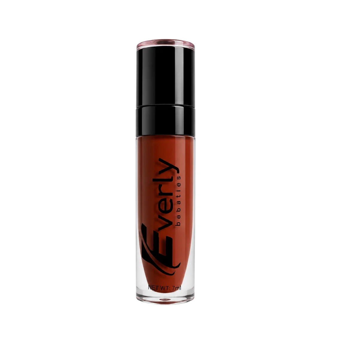 Everly Beauties Matte Liquid Lipstick #Dark Brown (7ml)