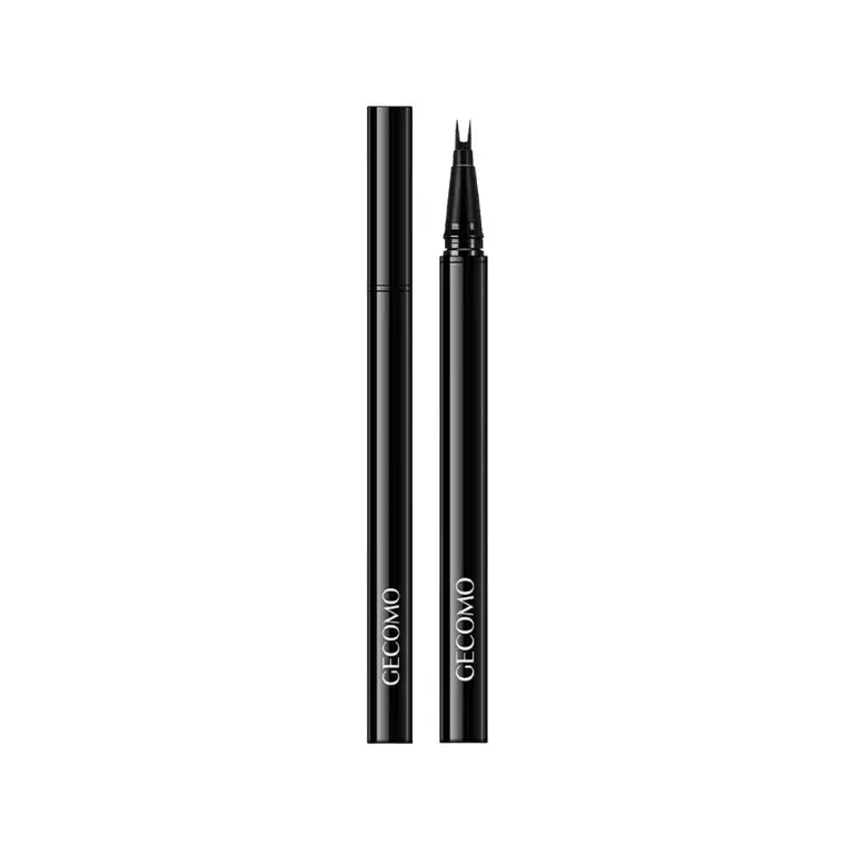 Gecomo Delicare Three Dimensional Two Claw Liquid Eyeliner #01 Gray Black (0.5 ml)