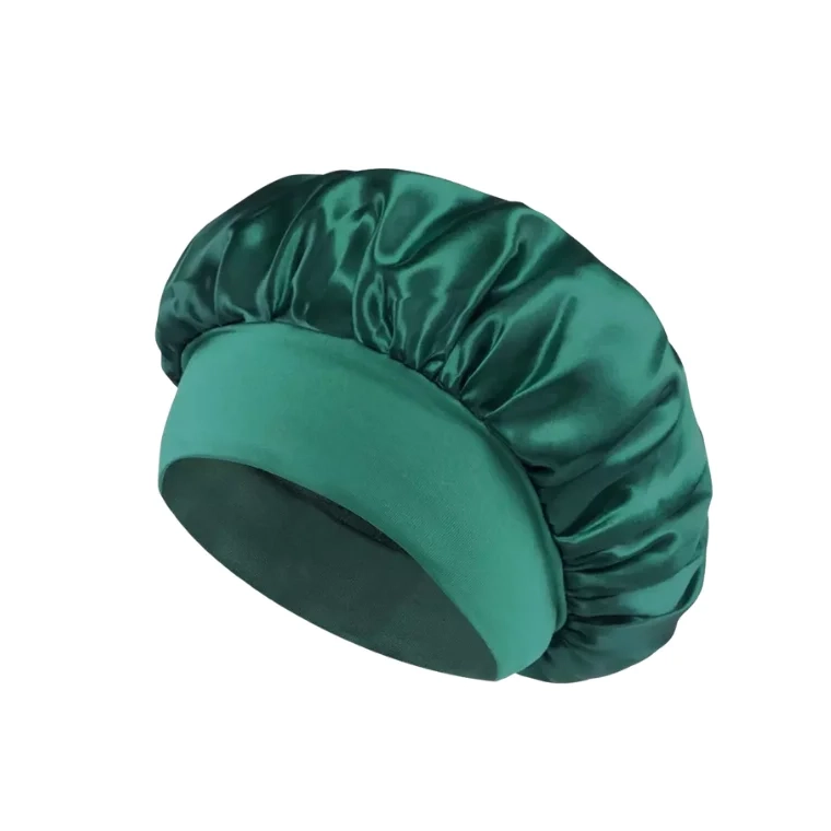 Blink Silk Bonnet Caps Plain Night Sleep Hat Women Hair Satin Scarf #Green