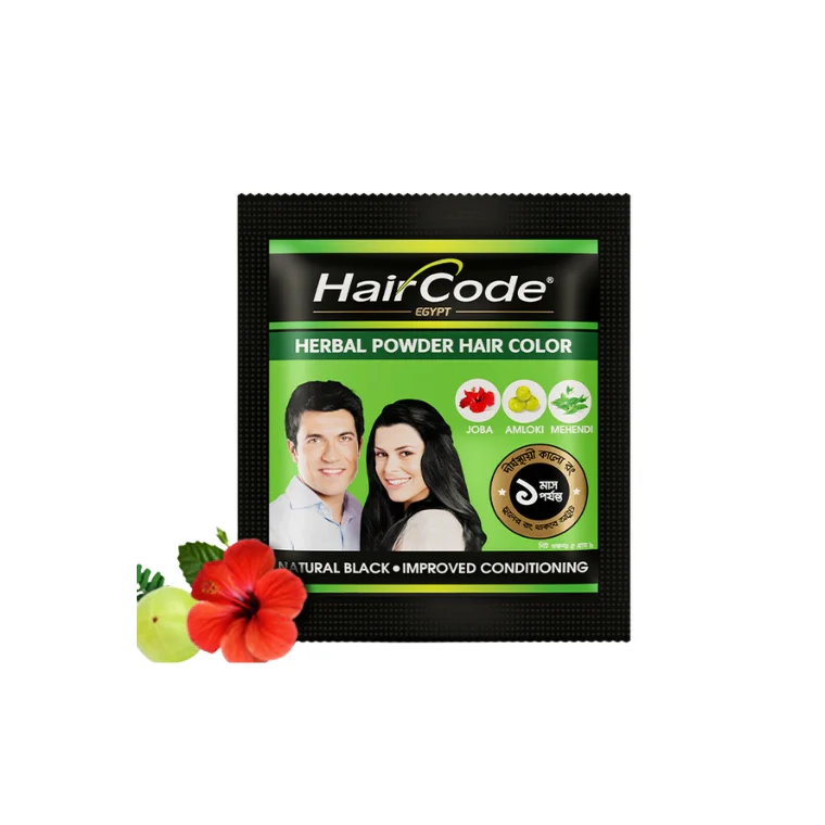 HairCode Egypt Herbal Hair Color #Black (5gm)